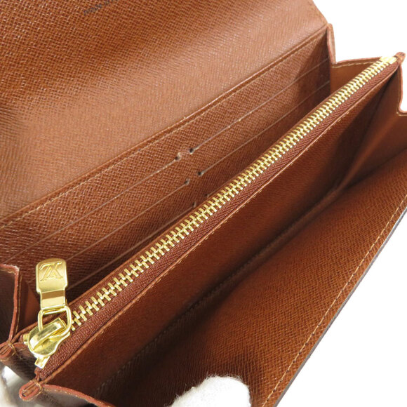 Louis Vuitton Portefeuille Wallet Sarah Long Monogram Canvas - Picture 5 of 8